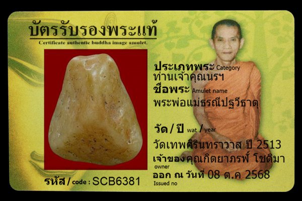 พระพ่อแม่ธรณีปฐวีธาตุ